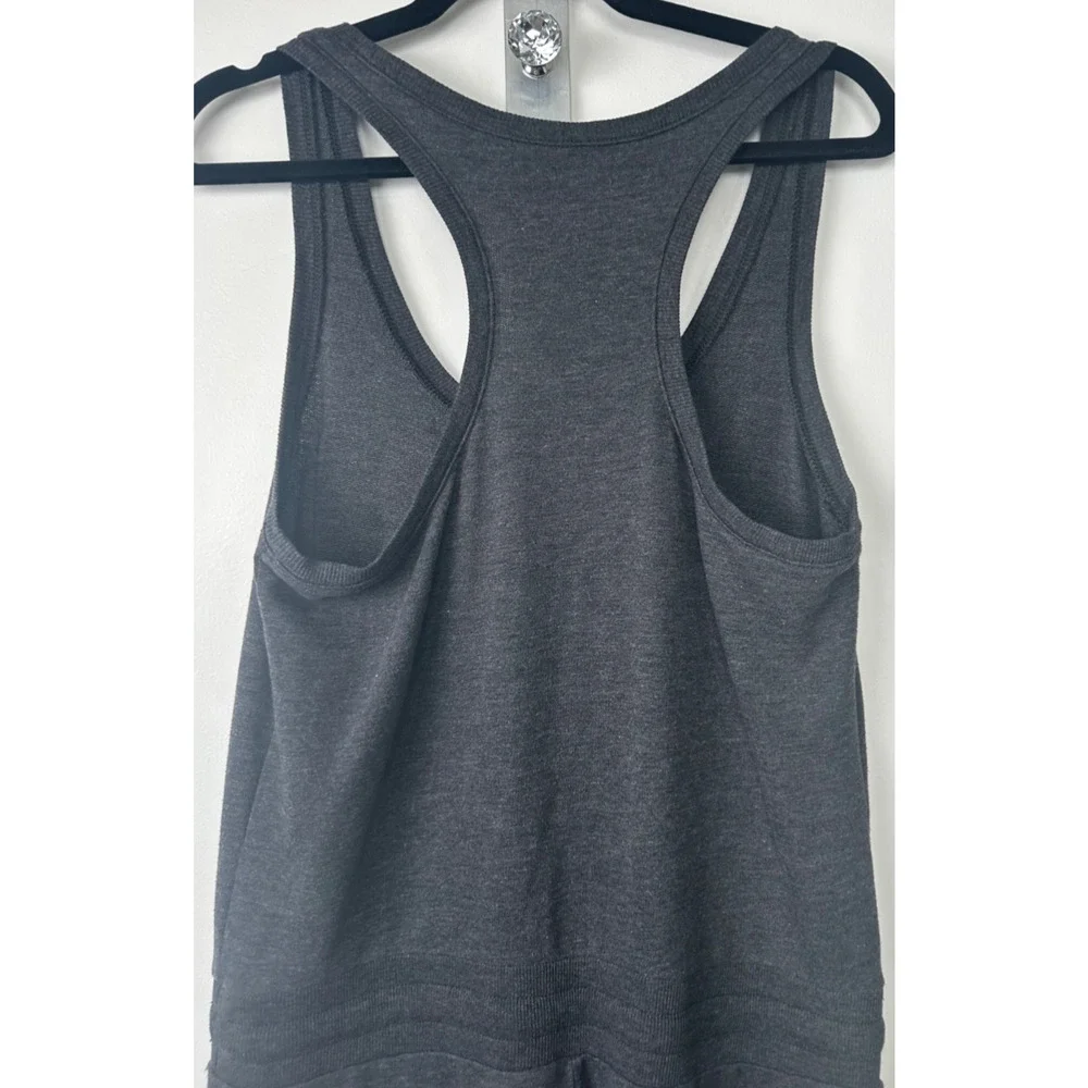 Aerie Gray Tank Top Drawstring Jumpsuit Jogger Sweatsuit Size M Soft A32 - Picture 5 of 8